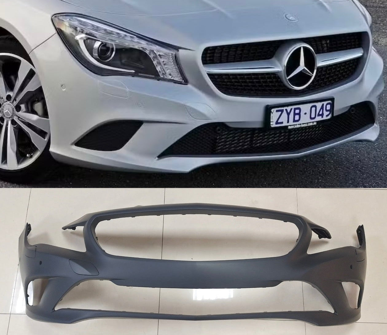 Mercedes Benz CLA C117 2013-16 Front Bumper | OEM Grade | Brand New