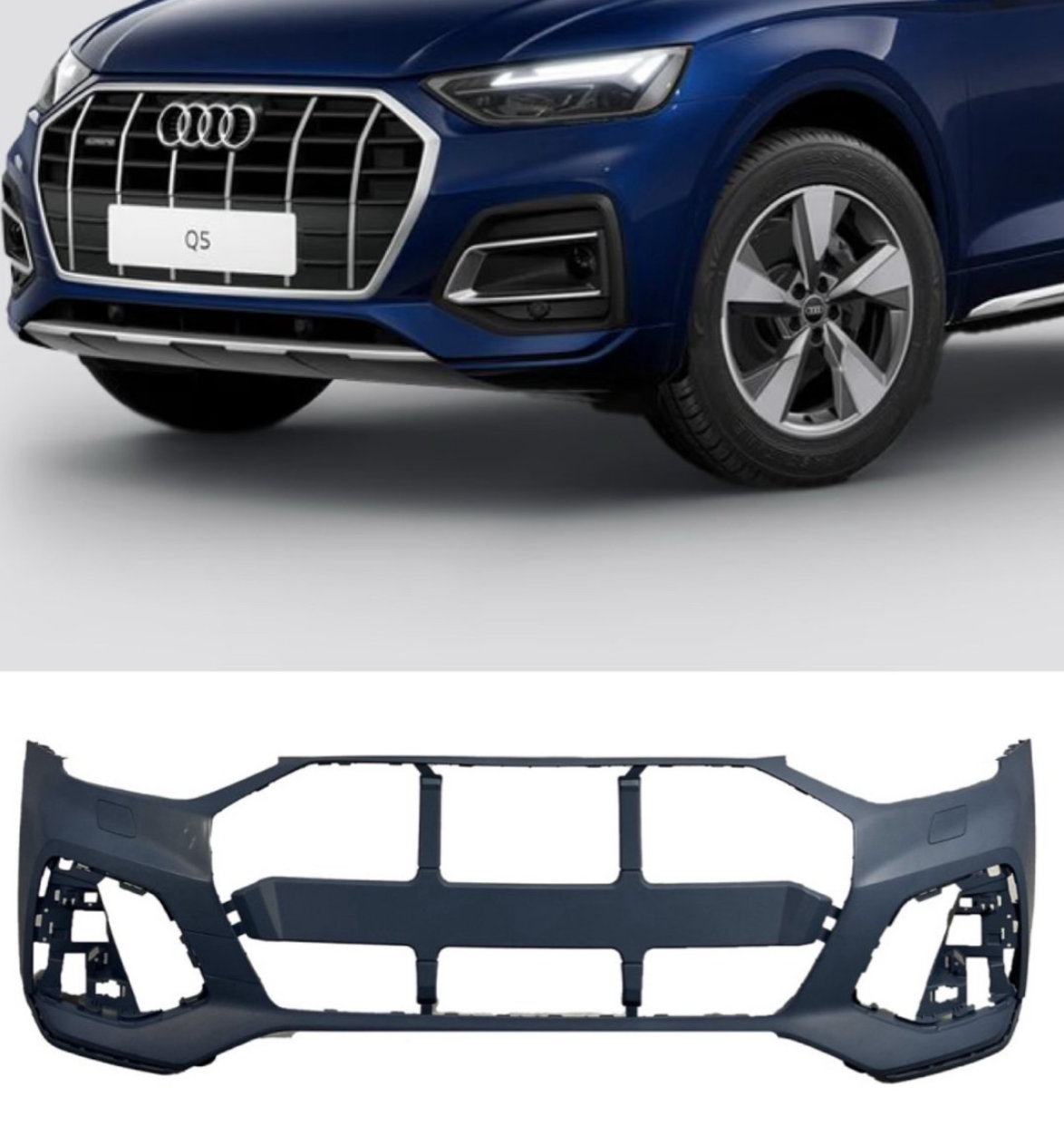 Audi Q5 2021-25 Front Bumper | OEM Grade | Brand New