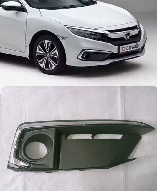 Honda Civic 2019-21 Fog Lamp Cover Fog Light Cover