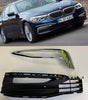 BMW 5 Series G30 2017-20 Fog Lamp Cover Grill With Chrome