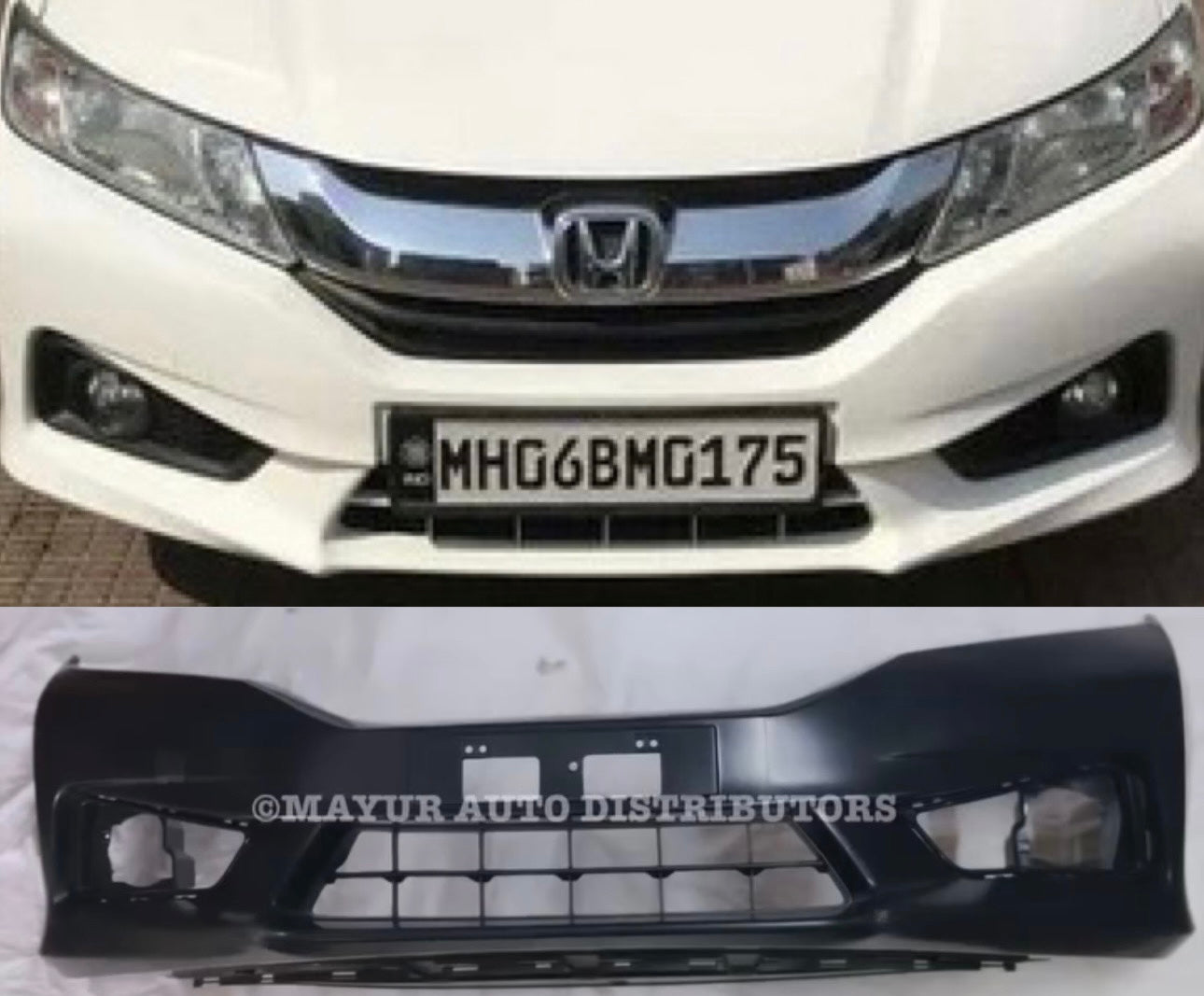 Honda City Type 7 2014-16 Front Bumper | OEM Grade | Brand New