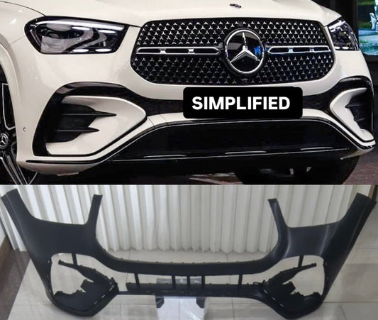 Mercedes Benz GLE W167 2024-26 AMG Front Bumper | OEM Grade | Brand New