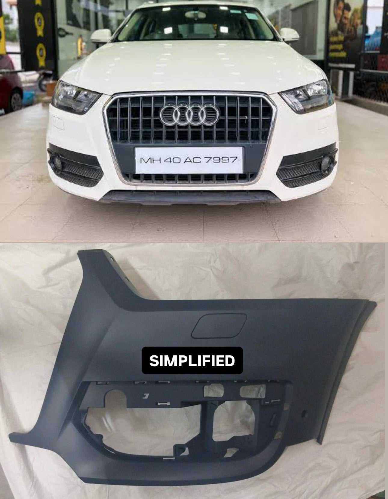 Audi Q3 2011-14 Front Bumper | OEM Grade | Brand New