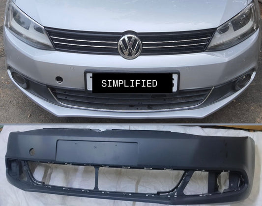 Volkswagen Jetta Type 2 2011-14 Front Bumper | OEM Grade | Brand New