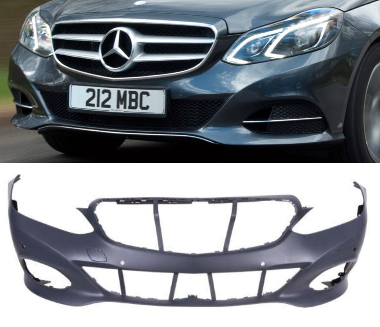 Mercedes Benz E Class W212 2013-15 Front Bumper | OEM Grade | Brand New