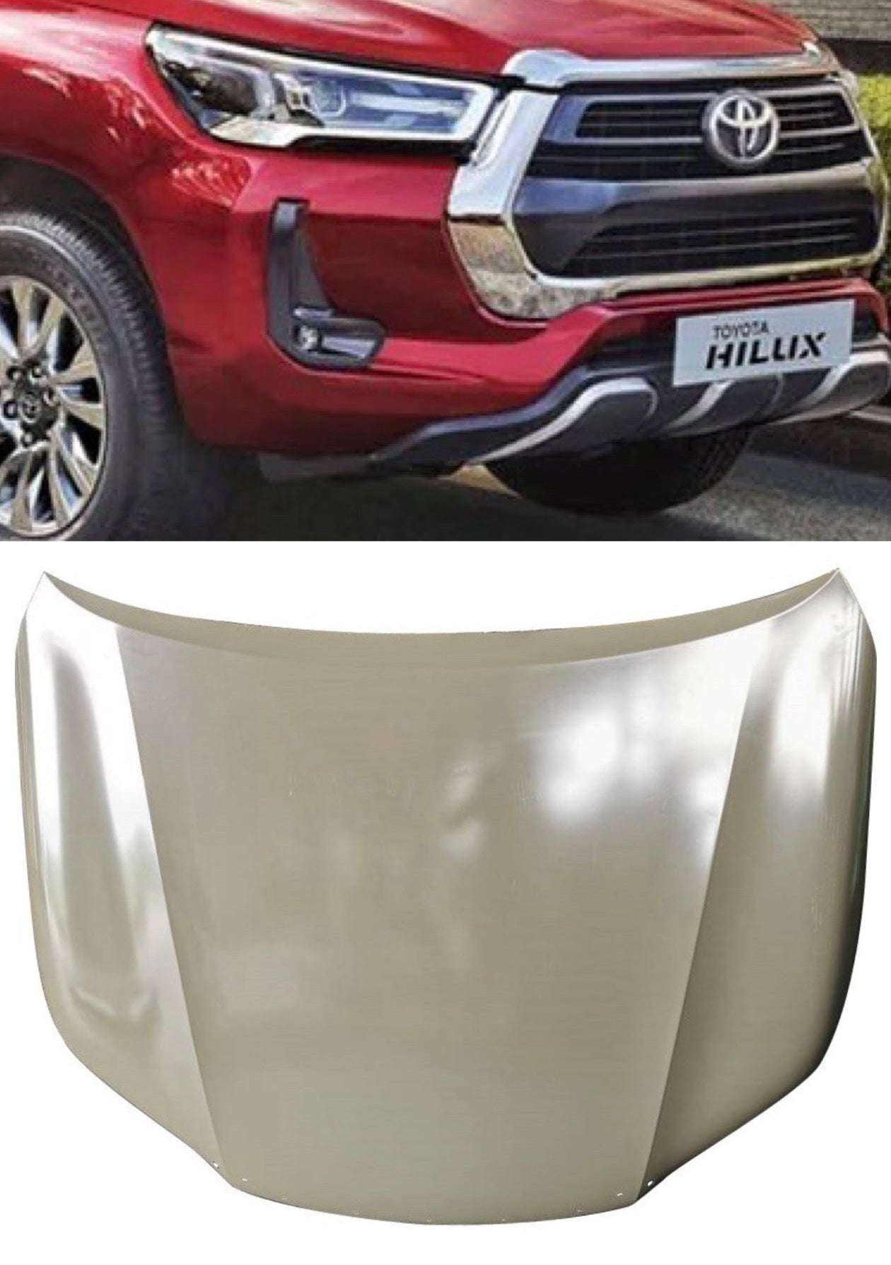Toyota Hilux Bonnet Hood | OEM Grade | Brand New