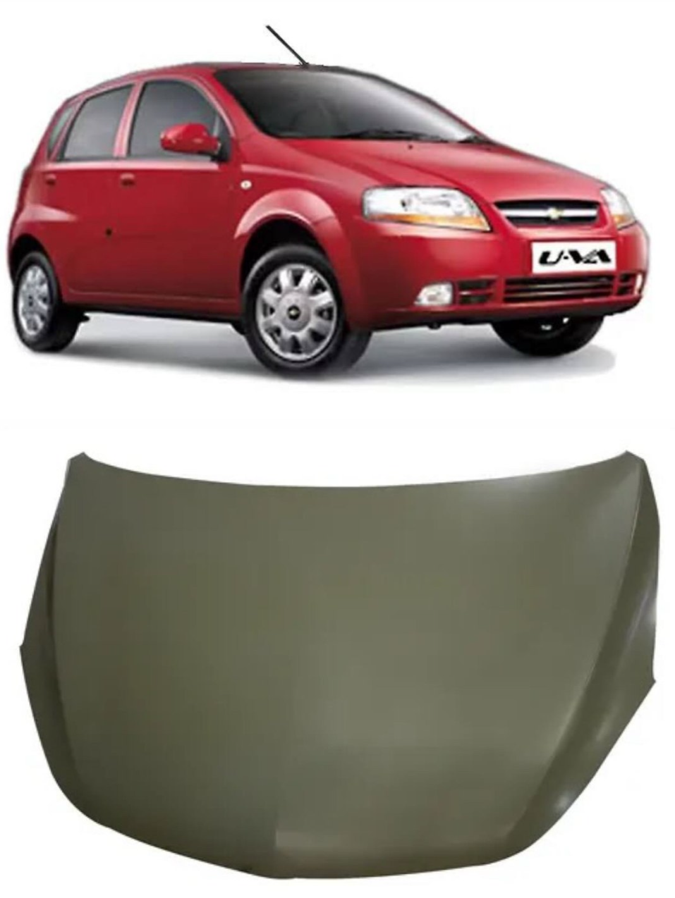 Chevrolet Aveo UVA 2006-12 Bonnet Hood | OEM Grade | Brand New