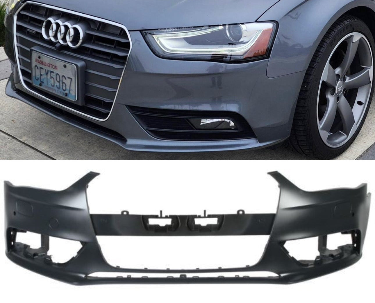 Audi A4 2012-15 Front Bumper | OEM Grade | Brand New