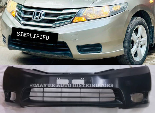 Honda City Type 6 2011-14 Front Bumper | OEM Grade | Brand New