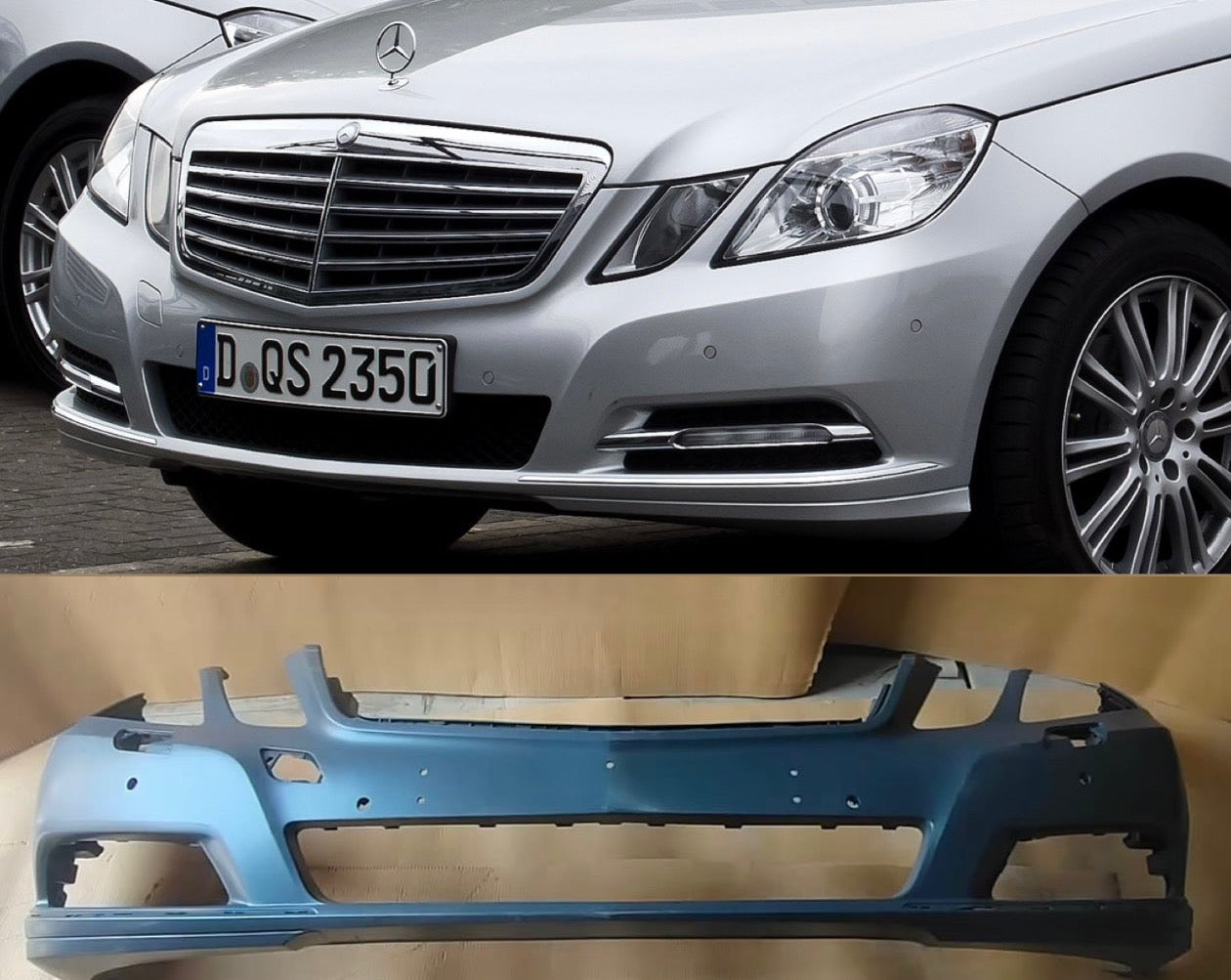 Mercedes Benz E Class W212 2009-13 Front Bumper | OEM Grade | Brand New