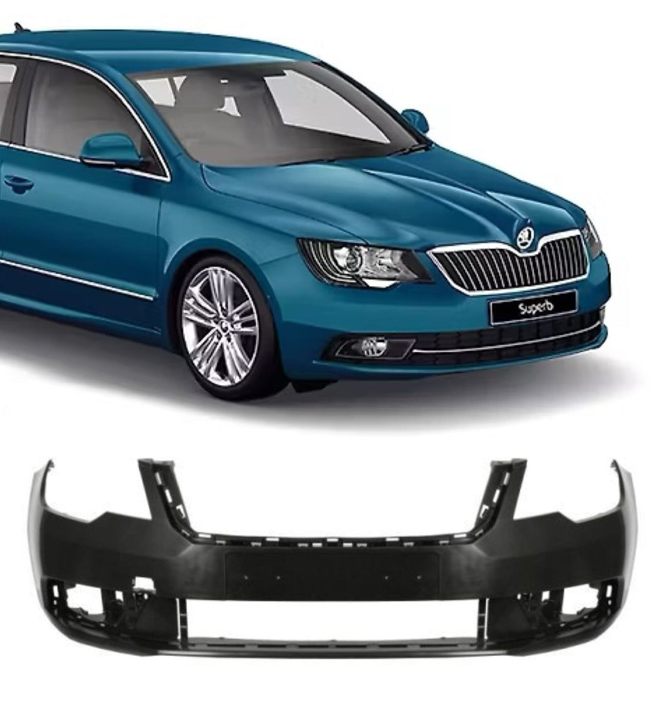 Skoda Superb 2013-15 Front Bumper | OEM Grade | Brand New