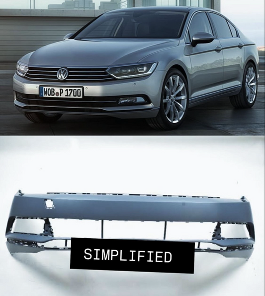 Volkswagen Passat 2015-19 Front Bumper | OEM Grade | Brand New