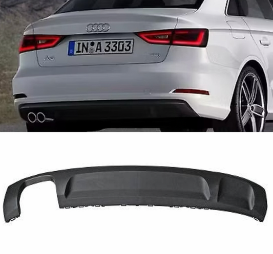 Audi A3 2014-16 Rear Bumper Lower Diffuser | OEM Grade | Brand New