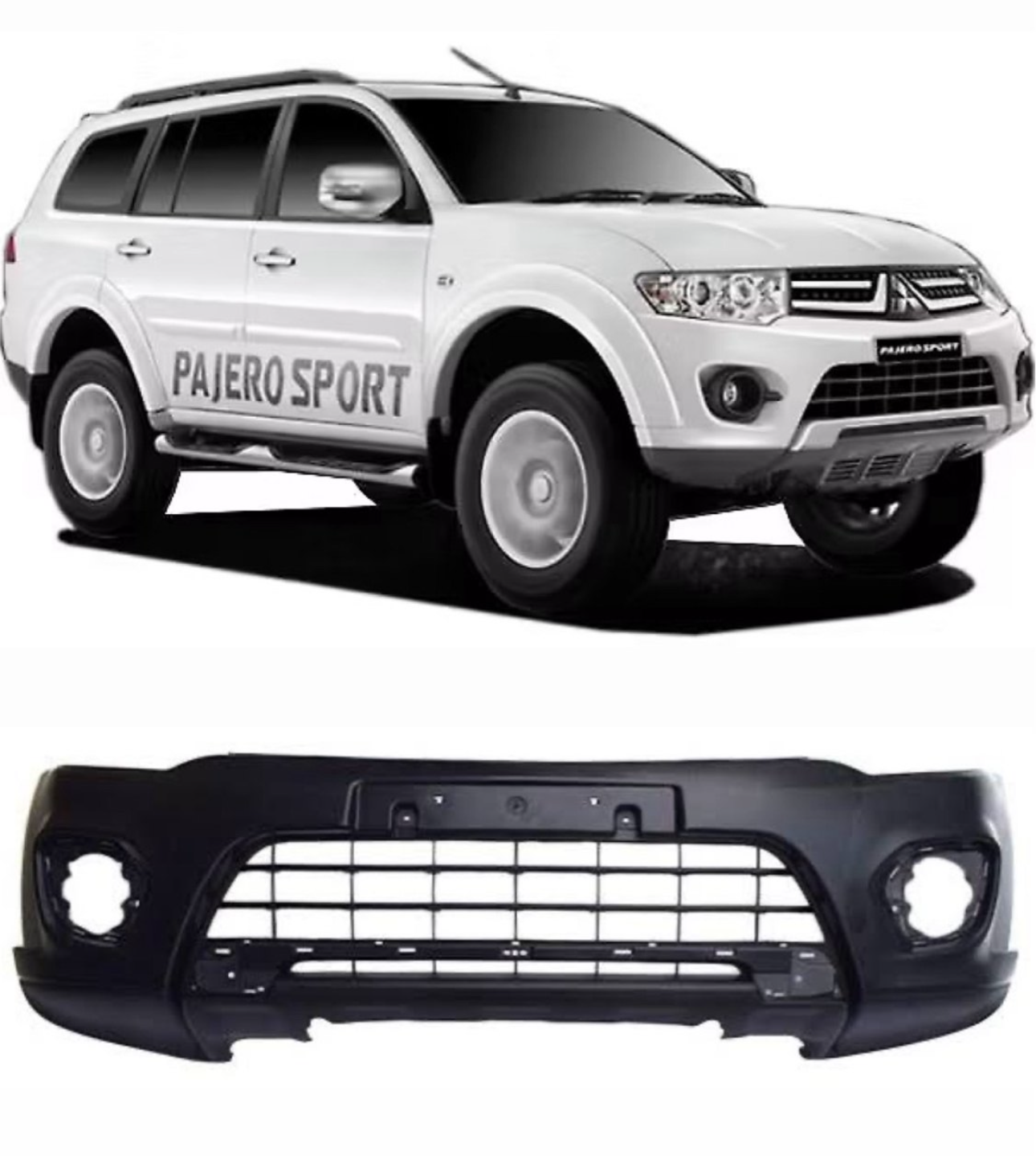 Mitsubishi Pajero Sport 2013-15 Front Bumper | OEM Grade | Brand New