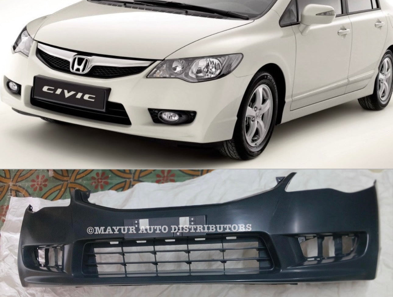 Honda Civic Type 2 2009-11 Front Bumper | OEM Grade | Brand New