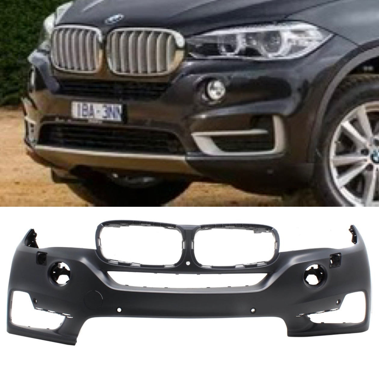 BMW X5 F15 2013-18 Front Bumper Upper | OEM Grade | Brand New