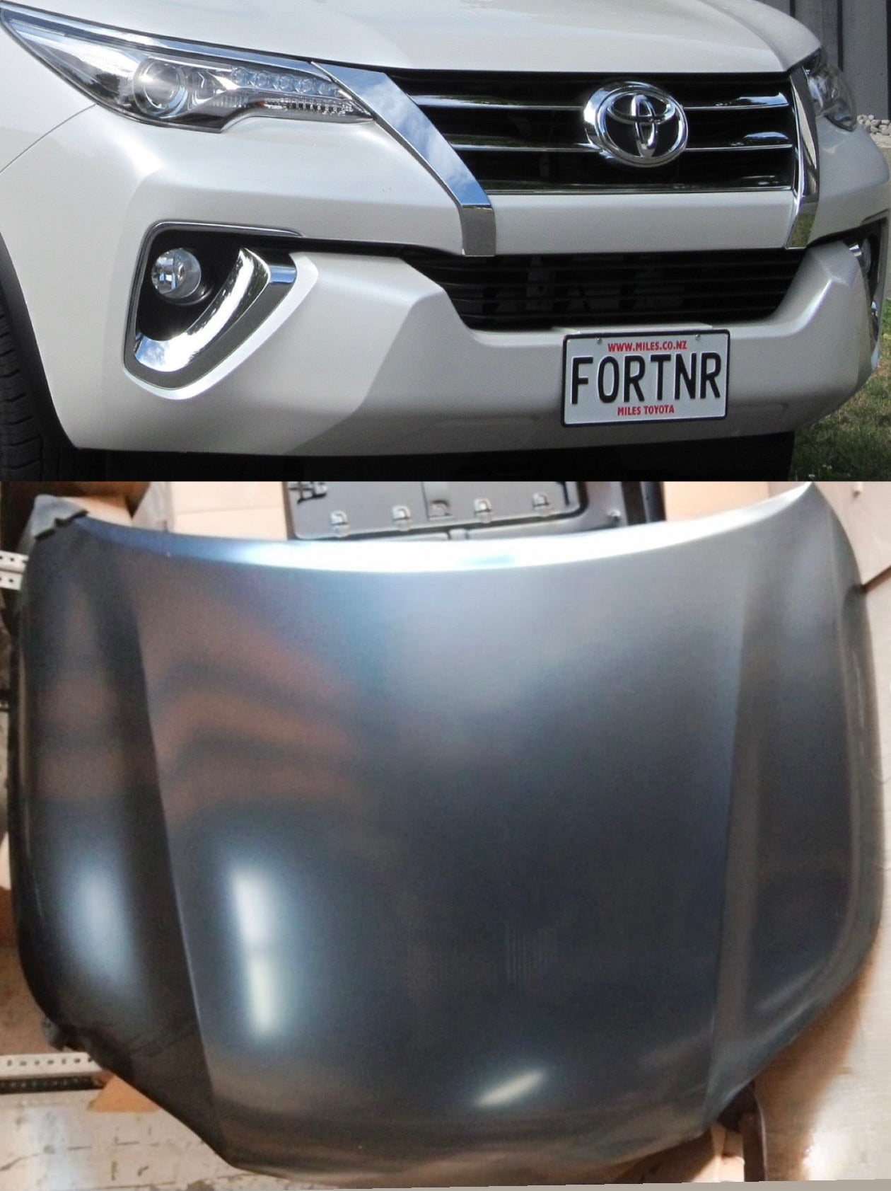 Toyota Fortuner Type 3/4 2015-26 Bonnet Hood | OEM Grade | Brand New