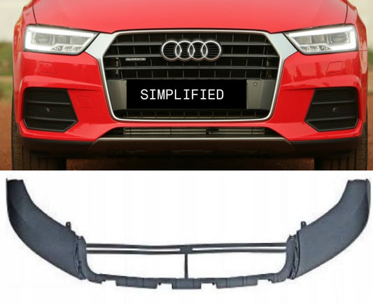 Audi Q3 2015-18 Front Lower Bumper Spoiler  | OEM Grade | Brand New