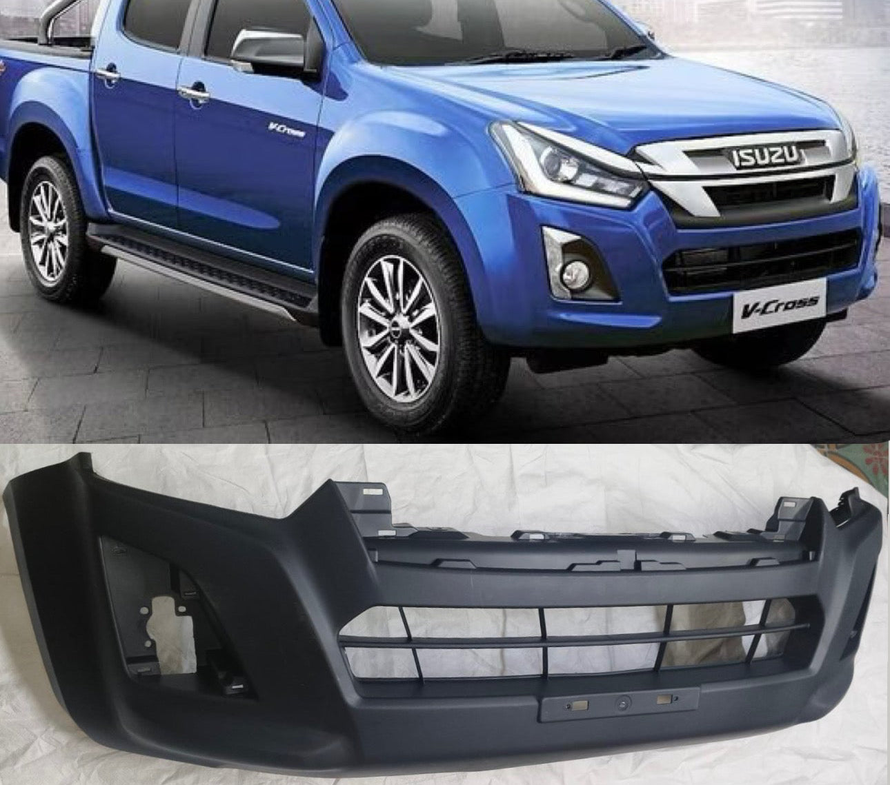 ISUZU Dmax Vcross Front Bumper | OEM Grade | Brand New