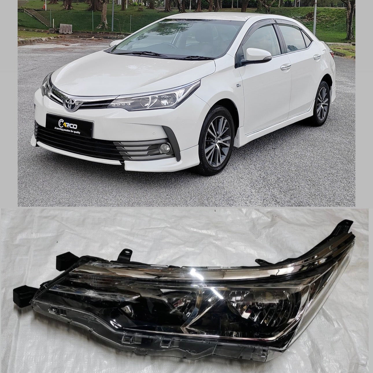 Corolla Altis 2017-2020 Led Headlight Headlamp | OEM Grade | Brand New