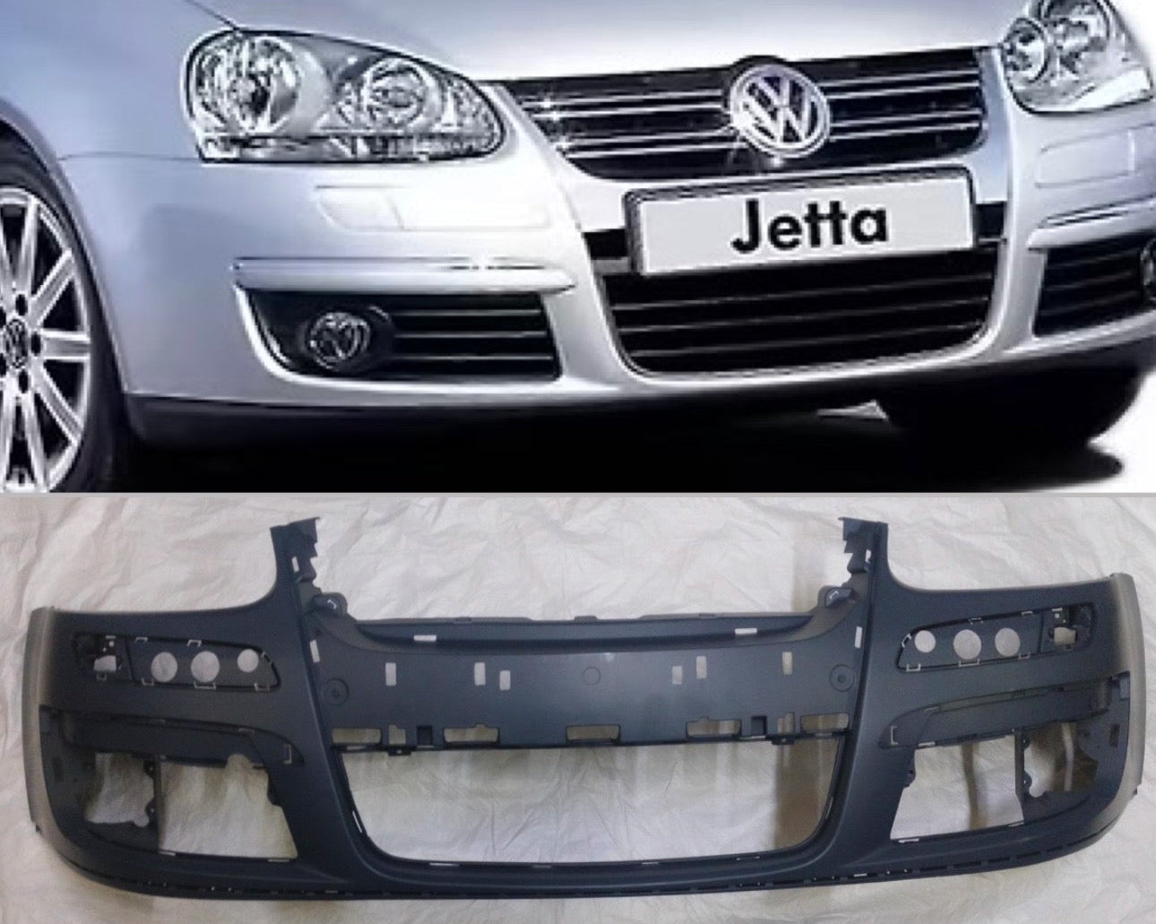 Volkswagen Jetta Type 1 2005-10 Front Bumper | OEM Grade | Brand New