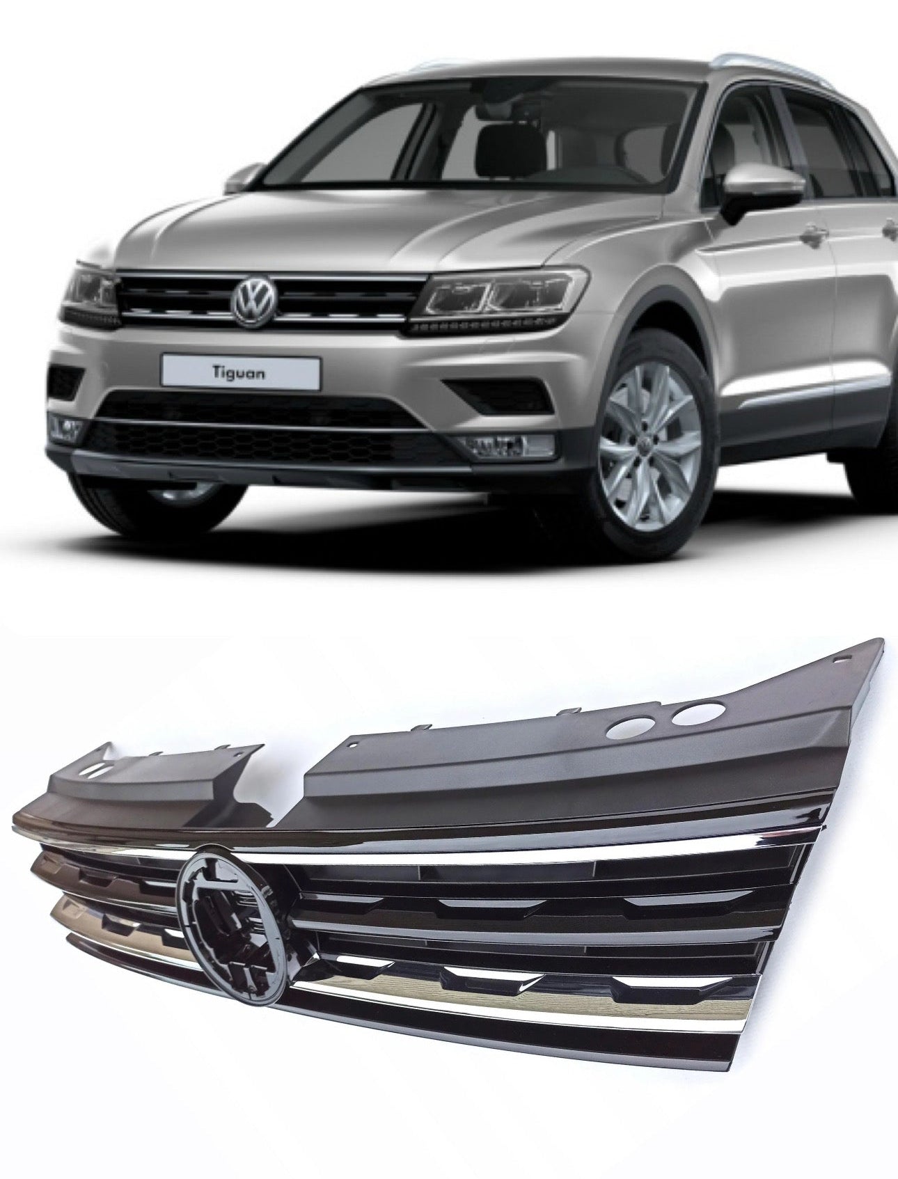Volkswagen Tiguan 2016-20 Front Show Grill | OEM Grade | Brand New