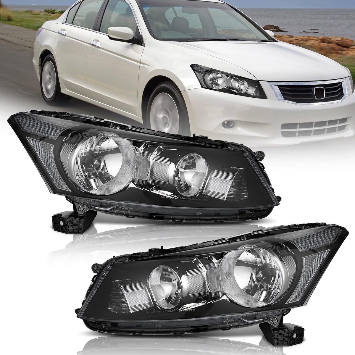 Honda Accord Type 4/5 2008-12 Headlight Headlamp | OEM Grade | Brand New