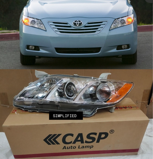 Toyota Camry 2007-09 Headlight Headlamp | OEM Grade | Brand New