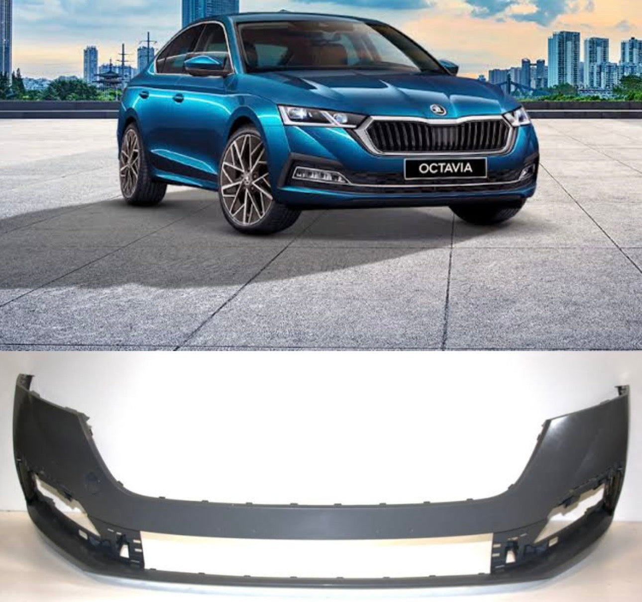 Skoda Octavia 2020-25 Front Bumper | OEM Grade | Brand New