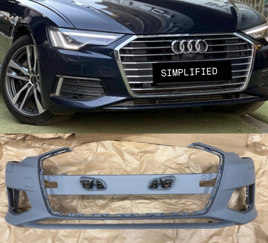 Audi A6 C8 2019-25 Front Bumper | OEM Grade | Brand New