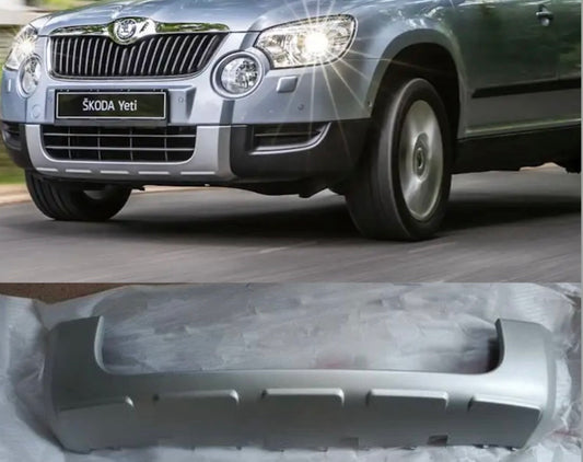 Skoda Yeti 2009-13 Front Bumper Lower Silver Panel | OEM Grade | Brand New