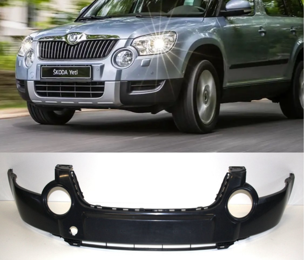 Skoda Yeti 2009-13 Front Bumper | OEM Grade | Brand New