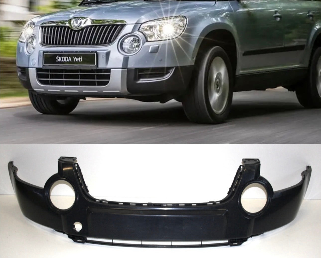 Skoda Yeti 2009-13 Front Bumper Upper | OEM Grade | Brand New