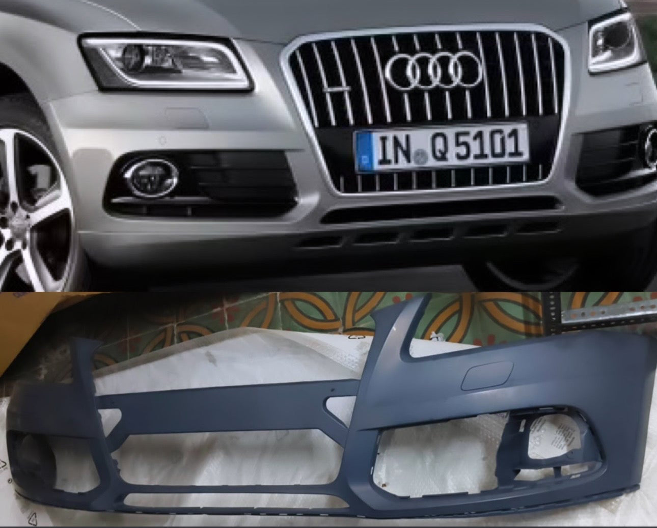 Audi Q5 2012-16 Front Bumper | OEM Grade | Brand New