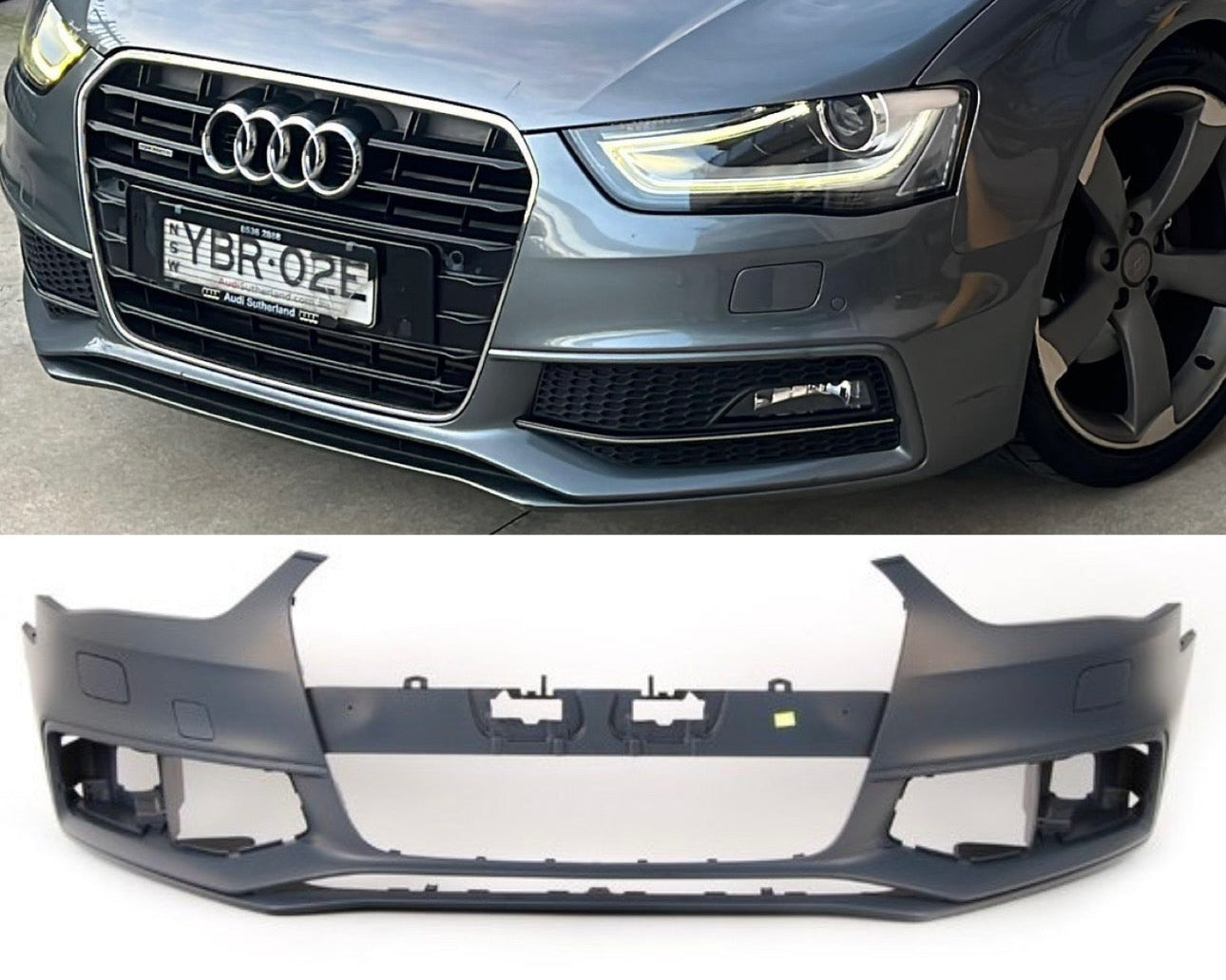 Audi A4 2012-15 SLine Front Bumper | OEM Grade | Brand New