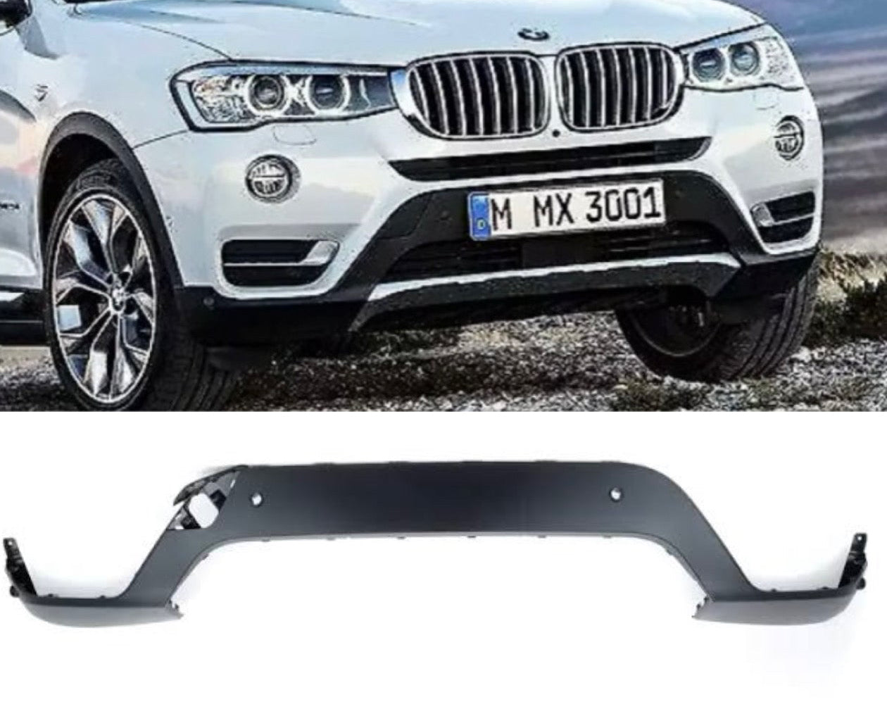 BMW X3 F25 2014-17 Front Bumper Lower | OEM Grade | Brand New