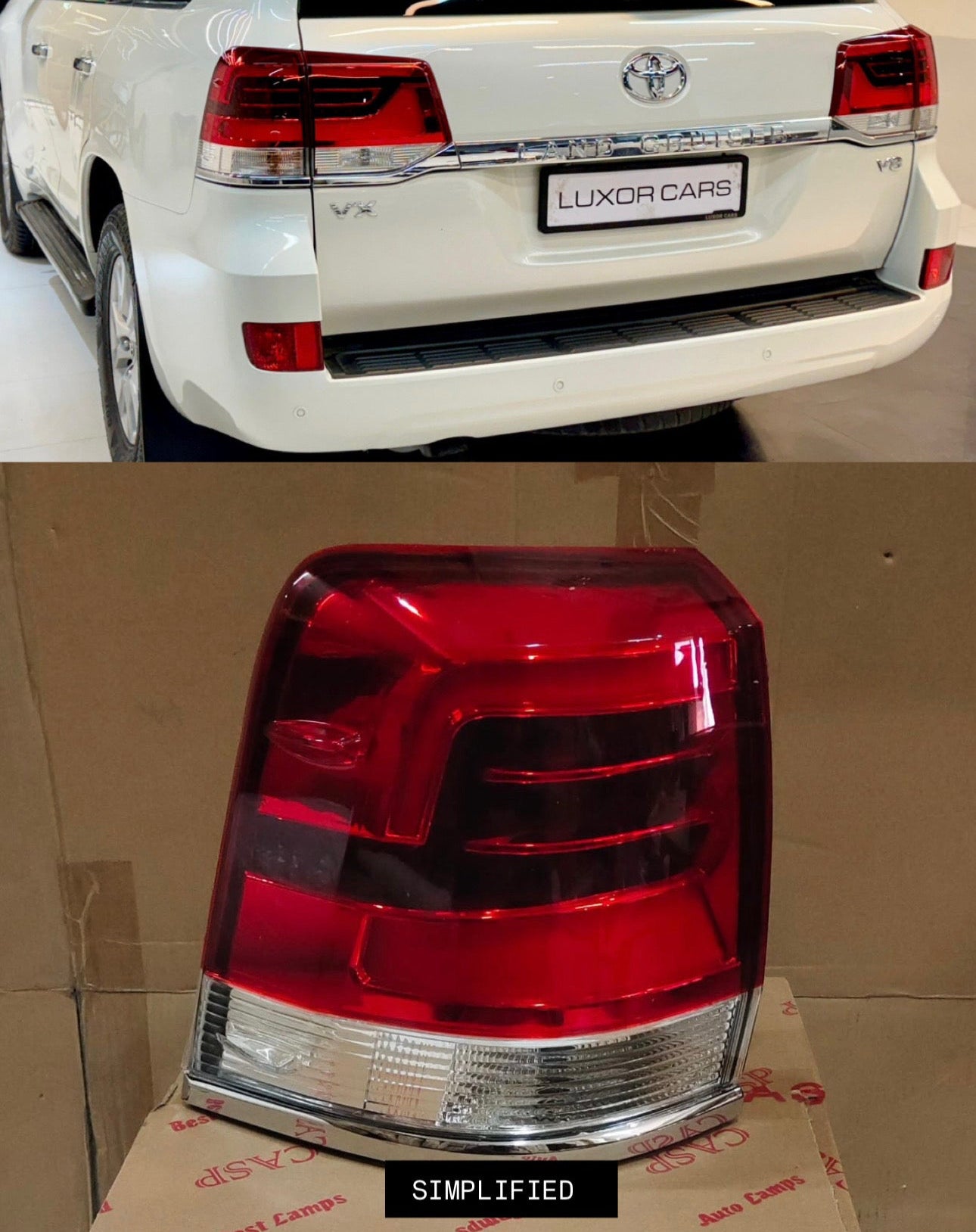 Land Cruiser 2016-21 Tail Light Tail Lamp | OEM Grade | Brand New