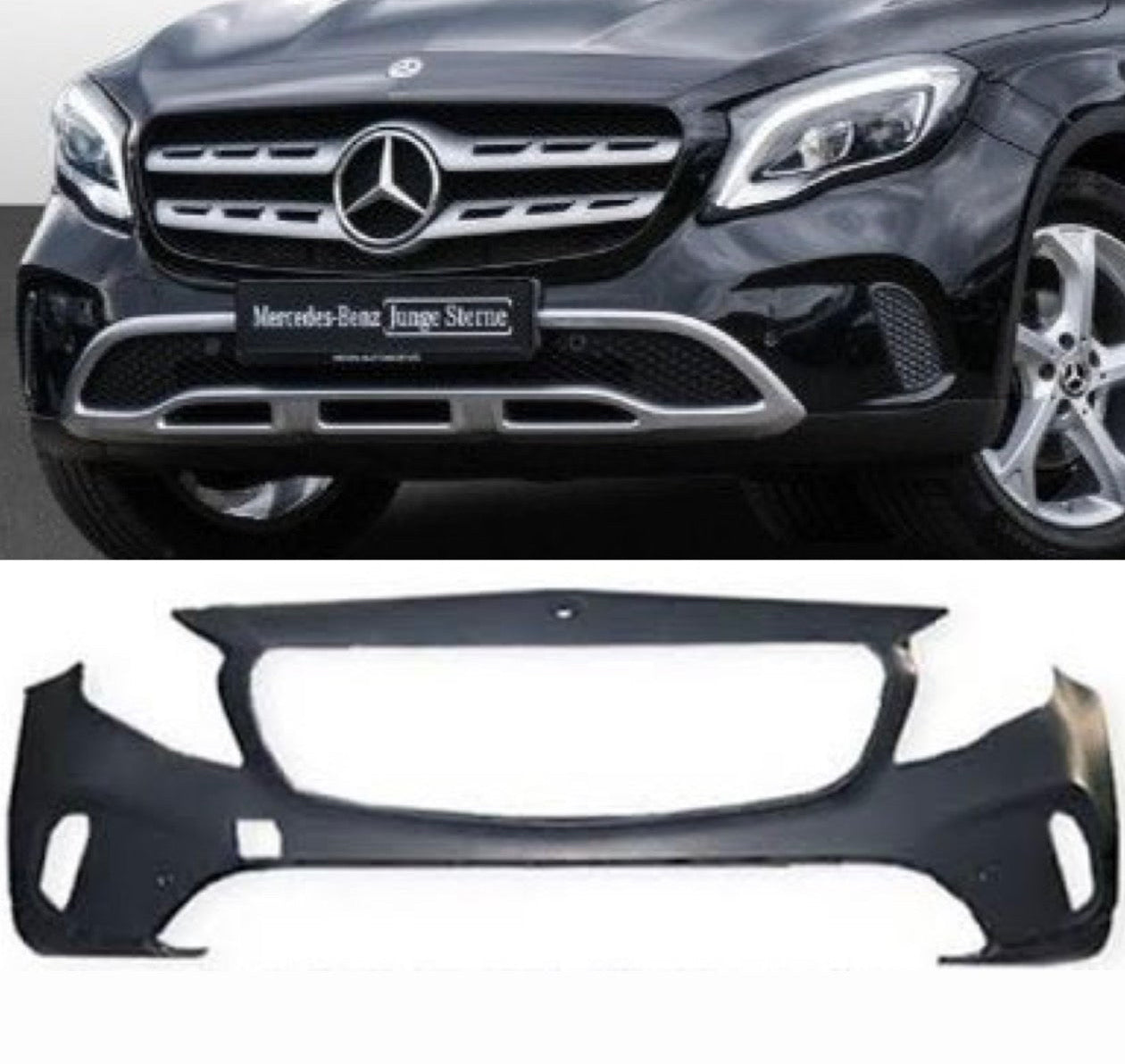 Mercedes Benz GLC X156 2017-19 Front Bumper | OEM Grade | Brand New