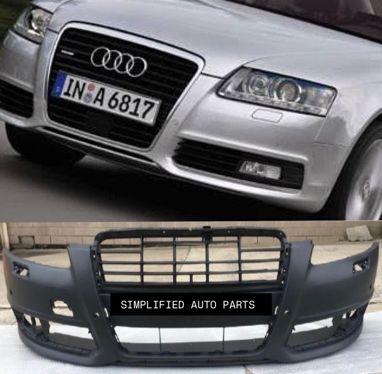 Audi A6 2008-11 Front Bumper | OEM Grade | Brand New