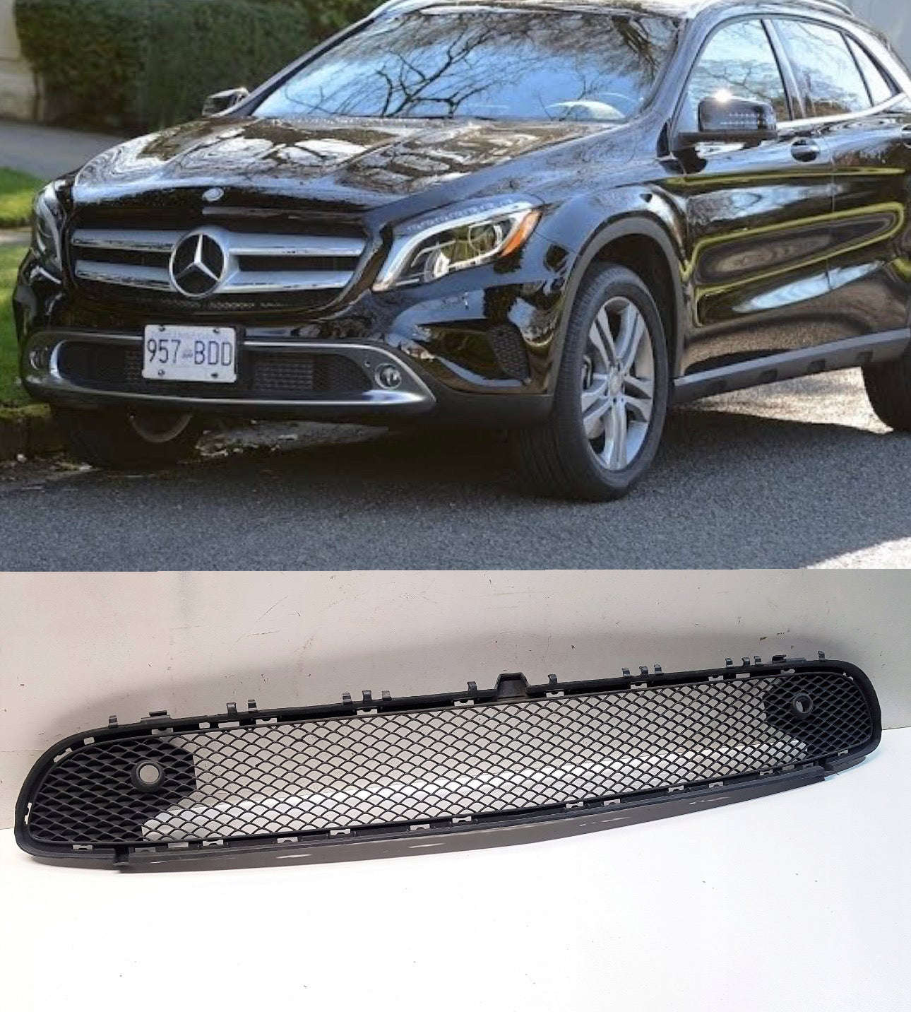 Mercedes Benz Gla X156 2014-16 Front Bumper Lower Grill | OEM Grade | Brand New