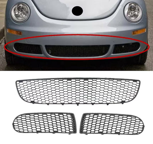 Volkswagen Beetle 2005-10 Front Bumper Lower Grills | OEM Grade | Brand New