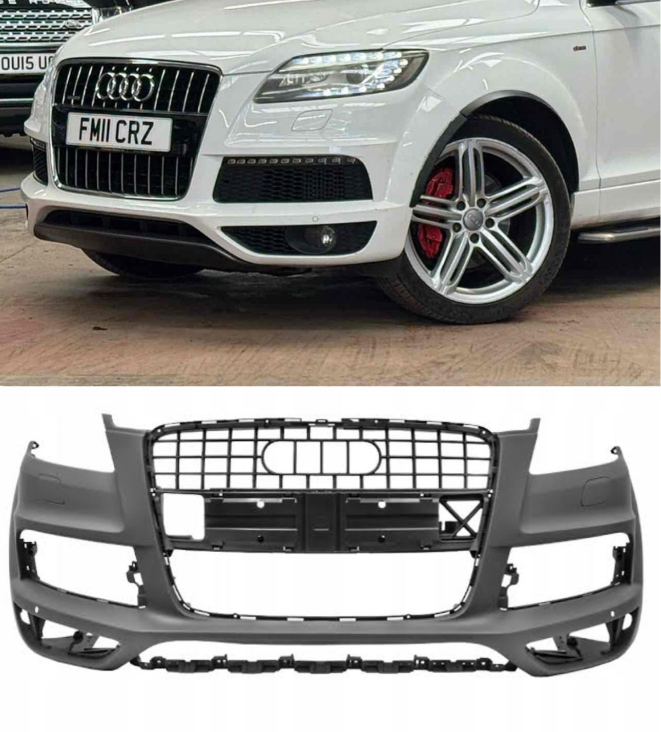 Audi Q7 2009-15 Sline Front Bumper | OEM Grade | Brand New