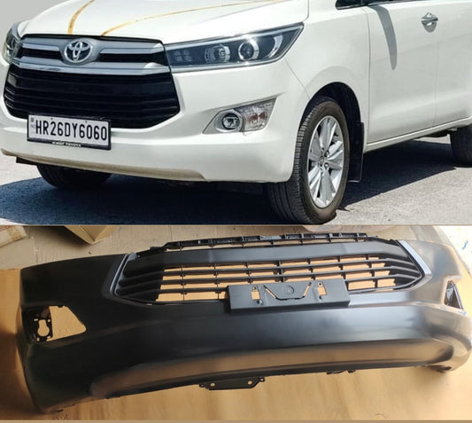 Toyota Innova Crysta Type 1 2016-20 Front Bumper With Lower Grill | OEM Grade | Brand New