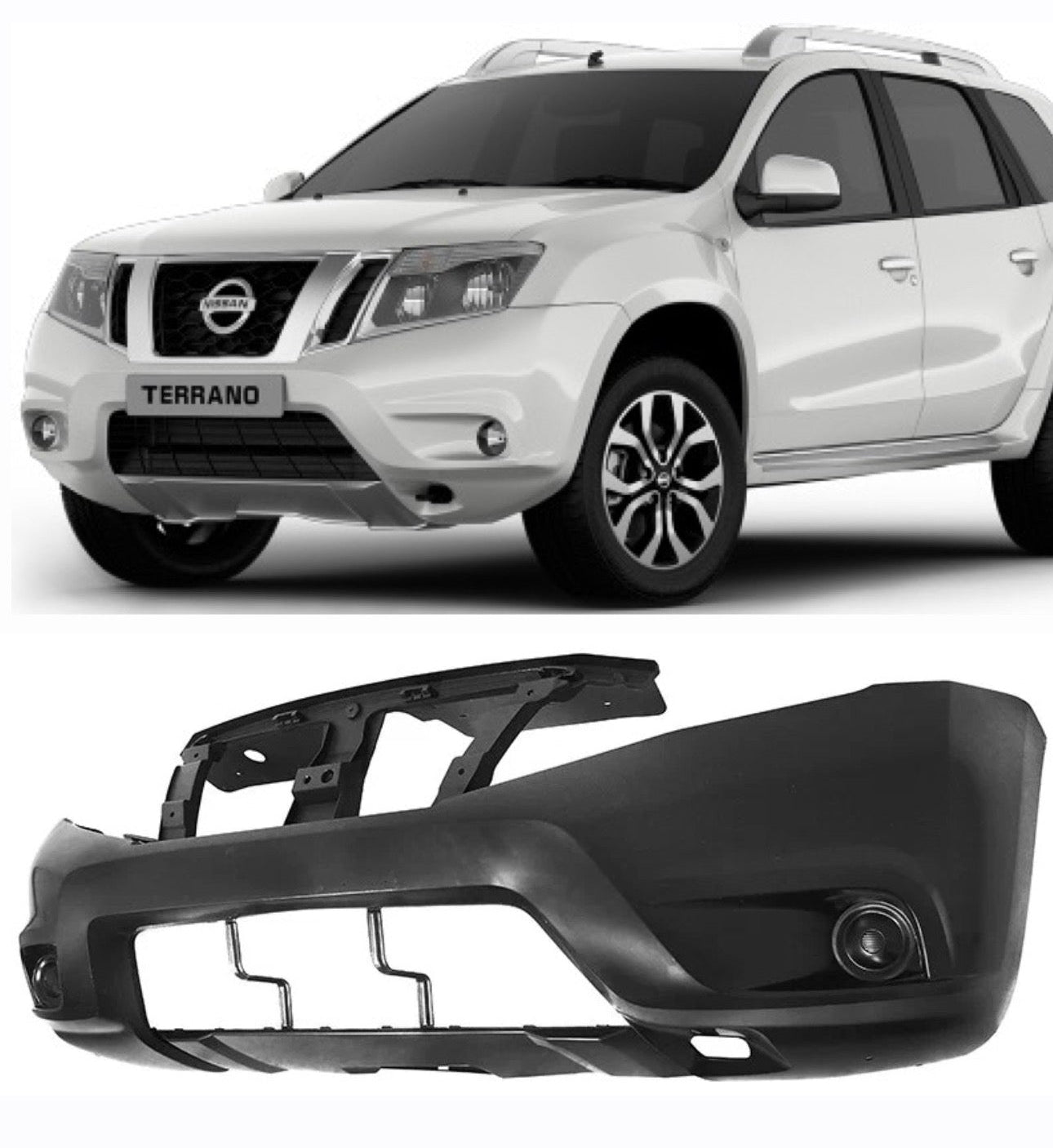 Nissan Terrano 2014-19 Front Bumper | OEM Grade | Brand New